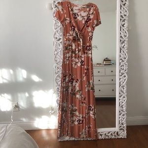 Floral maxi dress